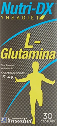Nutri-Dx - L Glutamina - Complemento Alimenticio - 30 Cápsulas