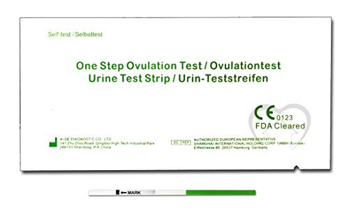 One Step - 40 Pruebas de Ovulación 20 mIU/ml - Nuevo Formato Económico de 2,5 mm.