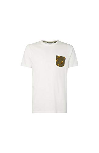 O'NEILL LM Palm Pkt Camiseta de Manga Corta, Hombre, Blanco (Powder White), L