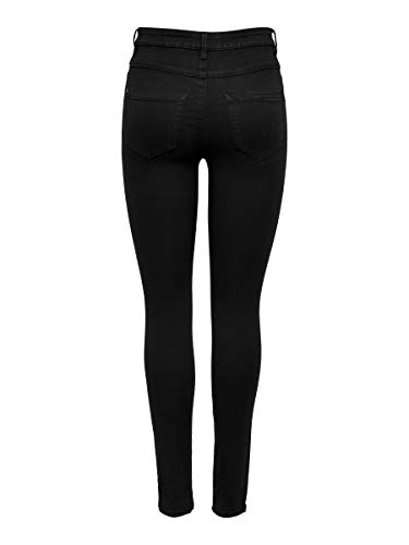 Only Onlroyal High SK Jeans Pim600 Noos Vaqueros, Black, XL / 30L para Mujer
