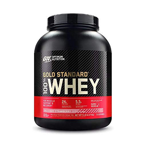 Optimum nutrition Whey gold standard - 2,25 kg Delicious Strawberry