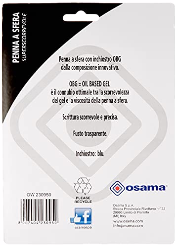 Osama OW 230950 - Bolígrafo, color azul