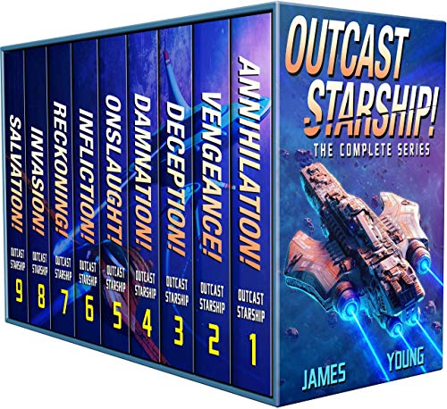 Outcast Starship: The Complete Series (Books 1-9) (Complete Series Box Sets) (English Edition)