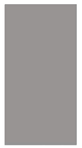 Panorama Alfombra Vinílica Lisa Gris 60x110 cm - Alfombra Cocina Vinilo - Alfombra Salón Antideslizante, Antihongos e Ignífuga - Alfombras Grandes - Alfombras PVC