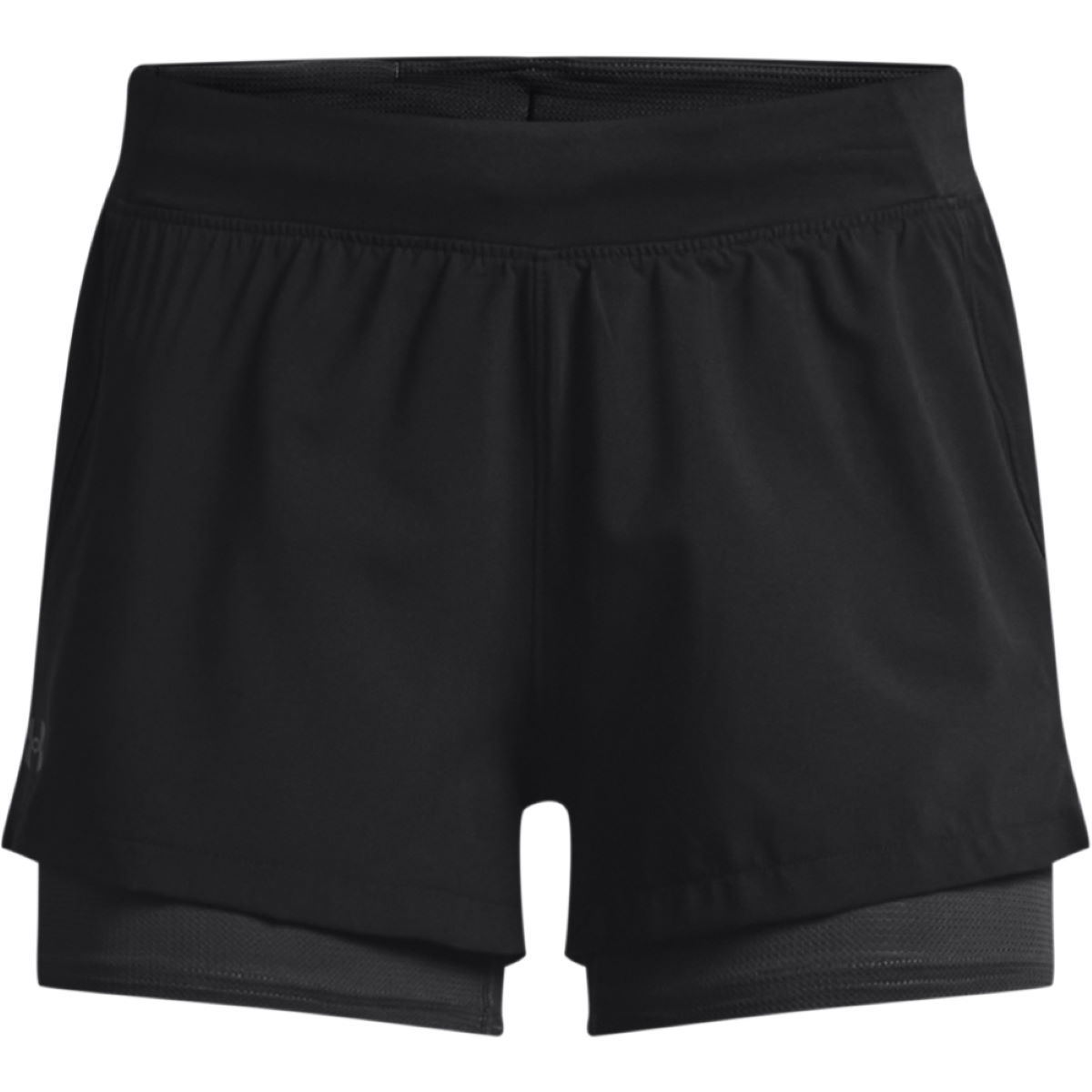 Pantalones cortos de running Under Armour IsoChill para mujer(2 en 1) - Pantalones cortos