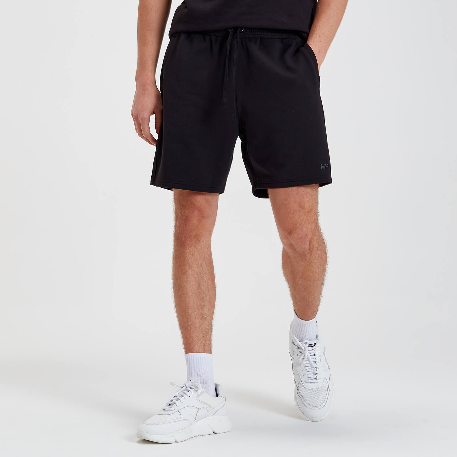 Pantalones cortos transpirables Rest Day para hombre de MP - Negro lavado - XL
