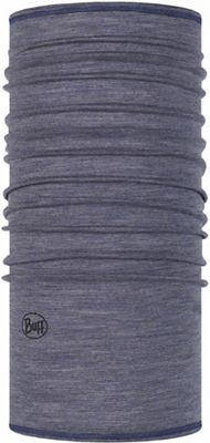 Pañuelo de cuello de lana merino Buff - Light Denim Multi Stripes - One Size, Light Denim Multi Stripes