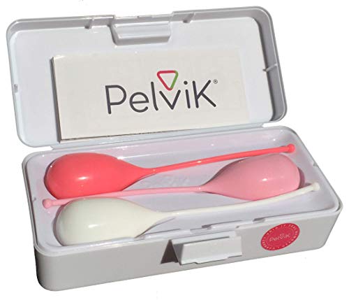 PelviK - Bolas de Kegel - Kit 3 Conos - Gimnasia y rehabilitación pélvica - Dispositivo médico patentado - Incontinencia urinaria, posparto, disfunciones del suelo pélvico