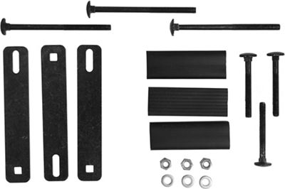 Peruzzo Square Bars Fixing Kit (ART.875) - Negro - Squared Bars/No T Section, Negro