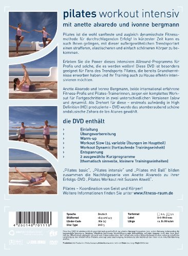 Pilates Workout Intensiv - mit Anette Alvaredo [Alemania] [DVD]