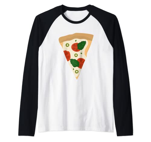 Pizza Essen - Utensilio para hacer pizza Camiseta Manga Raglan