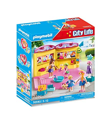 PLAYMOBIL City Life 70592 Tienda de Moda, Para niños de 5 a 12 años