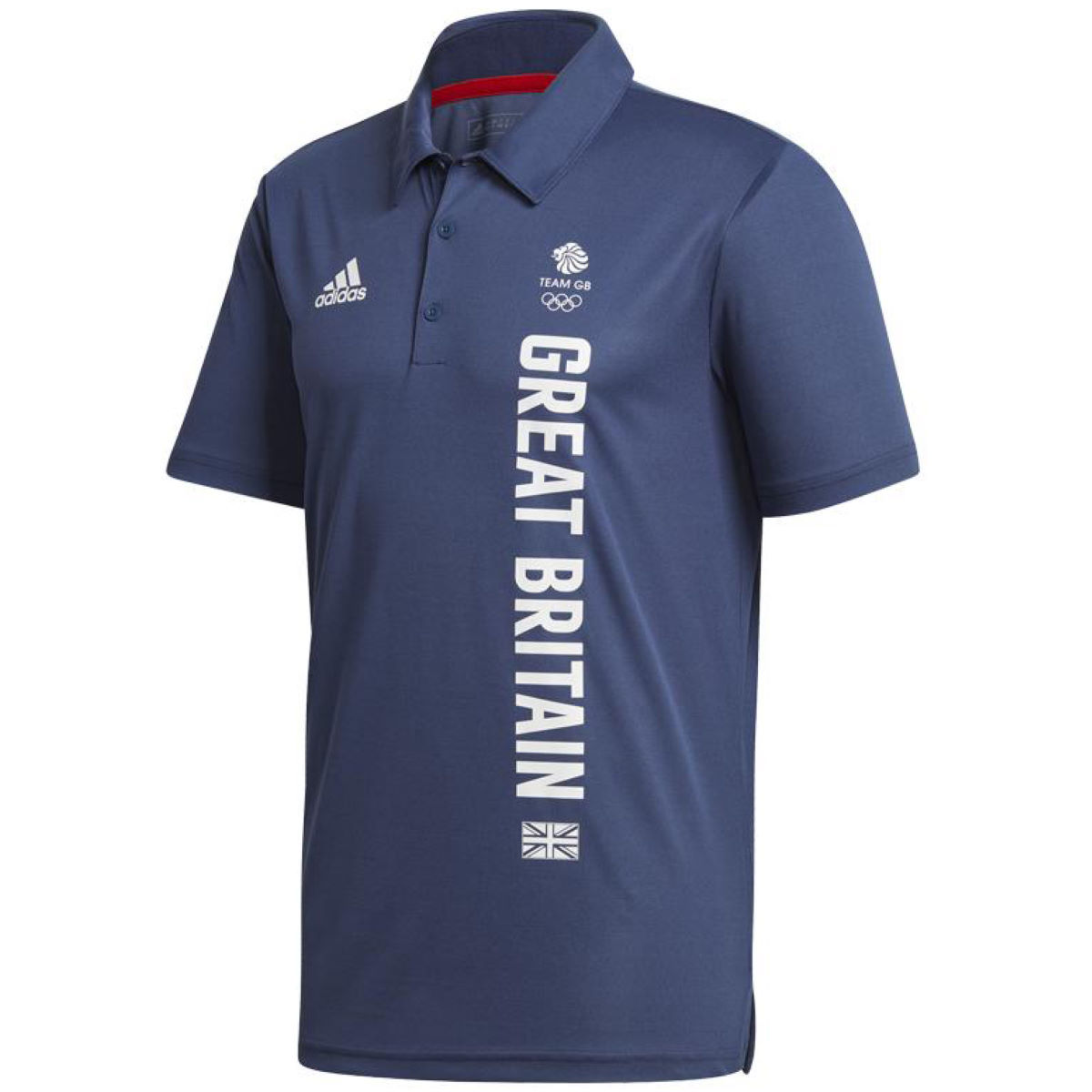 Polo adidas GB Team - Camisetas de manga corta para running