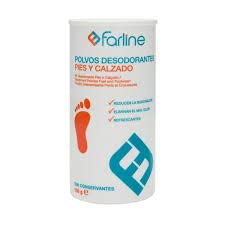 Polvos desodorantes pies y calzado Farline 100 g