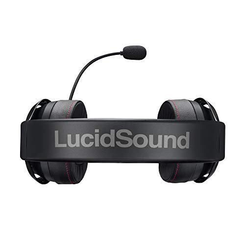 PowerA, Auriculares con cable para videojuegos con sonido envolvente LucidSound LS25BK, Compatibles con PS4, PC, Mac, iOS, dispositivos móviles, Xbox Series X