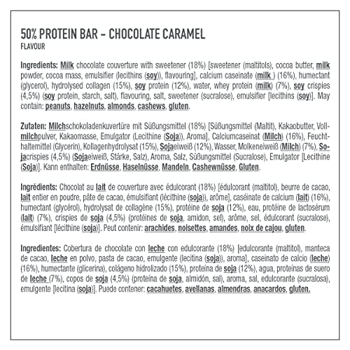 Premier Protein High Protein Bar Chocolate Caramel (16x40g)