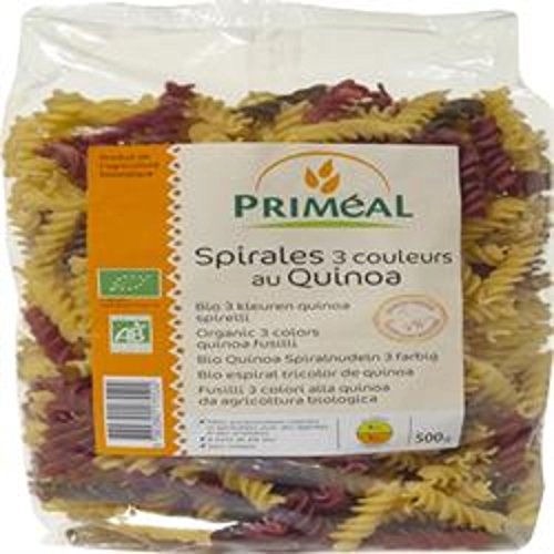 Primeal Espirales Con Quinoa Tricolor 500 G