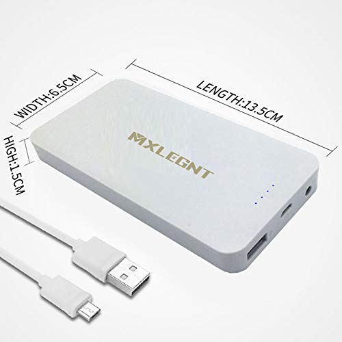 PROSmart Batería para Chaleco Calentado, USB 3,7V 2A 10000mah Banco de Energía Recargable para Térmicos Calentar Chalecos y Chalecos calentables (Sin Cargador ni Cable)