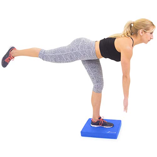 Prosource Exercise Balance Pad, Unisex-Adult, Blue, One Size