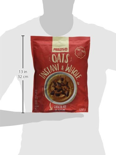Prozis Instant Whole Oats, Sabor Chocolate - 1250 gr