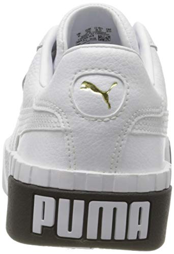 PUMA Cali Wn's, Zapatillas, para Mujer, Blanco (Puma White-Puma Black), 38 EU