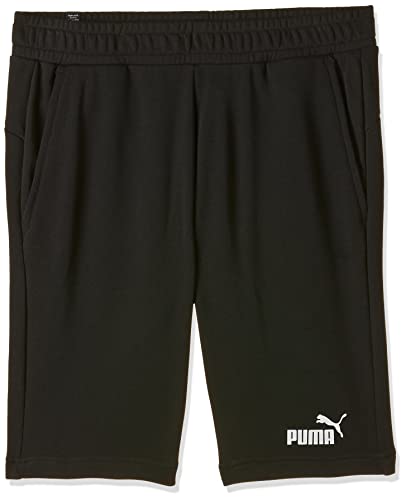 PUMA ESS Shorts 10` Pantalones Cortos, Hombre, Black, M