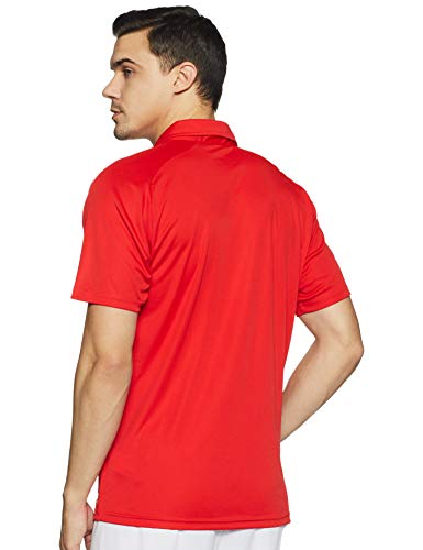 PUMA Liga Sideline Polo T-Shirt, Hombre, L, Rojo (Red/White)