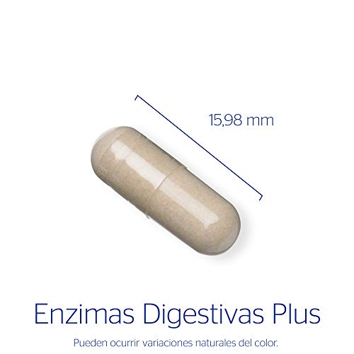 Pure Encapsulations - Enzimas Digestivas Plus - Complejo de Enzimas con Lactasa - Soporte en la Digestión de Proteínas, Grasas, Fibras Vegetales y Lácteos - 90 Cápsulas Vegetarianas