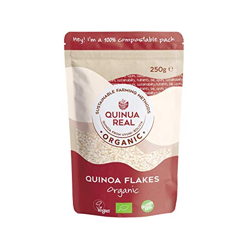 QUINUA REAL Copos De Quinua Real Bio/fair Trade, 250 g