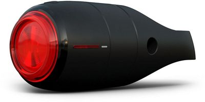 Rastreador GPS y luz trasera para bicicleta Vodafone Curve - Negro - 40 Lumens, Negro