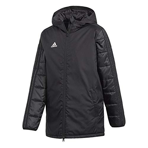 REAL VALLADOLID CLUB DE FÚTBOL Adidas JKT18 WINT JKTY Sport jacket, Unisex niños, Black/ White, 910Y