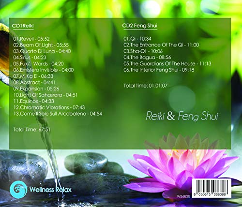 Reiki & Fengshui Musica Relax 2 Cd Audio Wellness relax