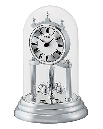Reloj de mesa Seiko Clocks, de péndulo de torsión, QHN006S