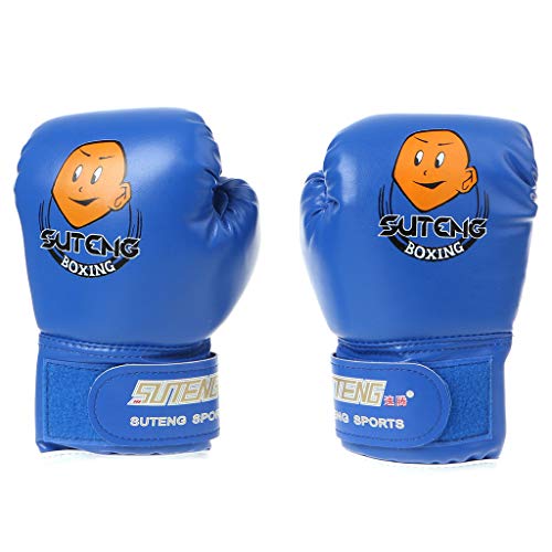 RG-FA Los niños de dibujos animados saco de boxeo Sparring guantes de entrenamiento de lucha de 3 a 12 años