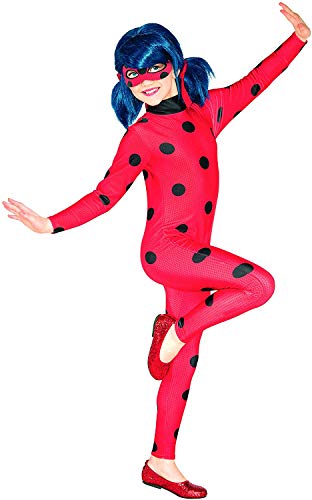 Rubies Disfraz Ladybug Classic, Infantil, Talla L (620794-L)