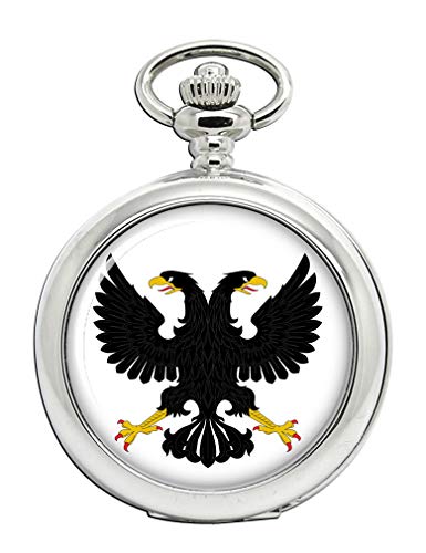 Ruso Eagle Completo Cazador Reloj De Bolsillo