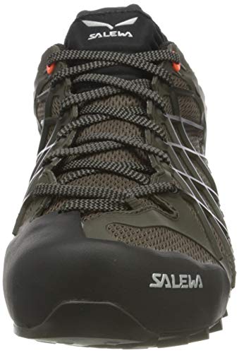 Salewa MS Wildfire Gore-TEX Zapatos de Senderismo, Black Olive/Wallnut, 39 EU