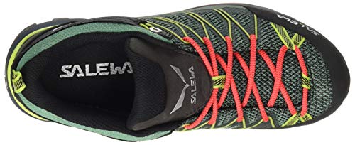 Salewa WS Mountain Trainer Lite Gore-TEX Zapatos de Senderismo, Feld Green/Fluo Coral, 37 EU