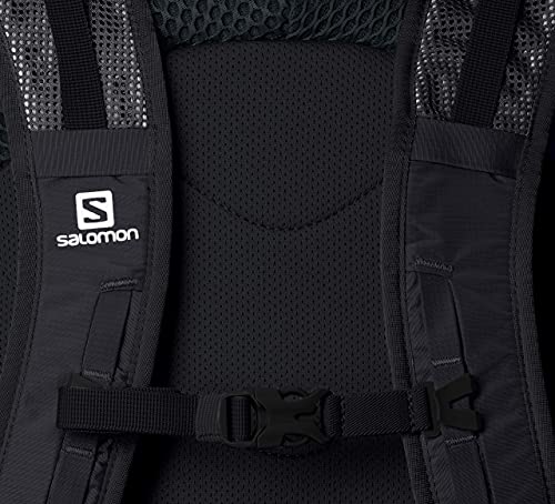 Salomon Trailblazer 30 Mochila para Trekking Unisex, Perfecta para Correr, Senderismo y Ciclismo, Negro, Capacidad Máxima de 30 Litros