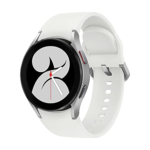 Samsung Galaxy Watch4 - Smartwatch, Control de Salud, Seguimiento Deportivo, Batería de Larga Duración, 44 mm, LTE, Color Plata (Version ES)