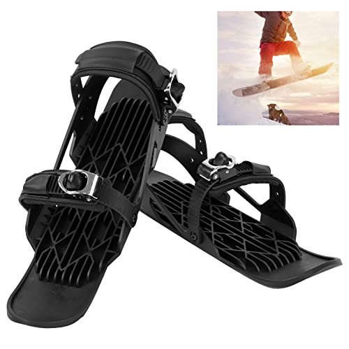 Shanrya Mini Zapato de Esquí, Zapato de Nylon del Monopatín de la Nieve de Las Correas del ABS para los Deportes