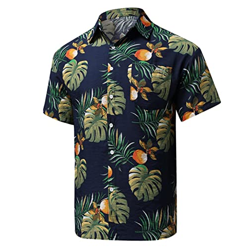 Sheey Conjunto Camisas Hombre Completo Camisa Hawaiana Hombre Verano Playa Camisas Manga Corta Hombre Camiseta,Atletico Interior Tallas Grandes Regalos Originales para Hombre Gym Campaña