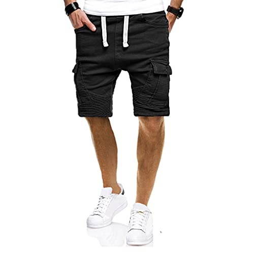 ShFhhwrl Shorts cómodos y Transpirables Pantalones Cortos de Hombre Nuevos Pantalones Cortos Militares para Hombre, Pantalones Cortos