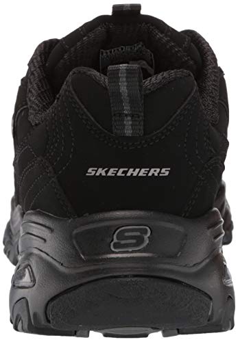 Skechers D'Lites Play On, Zapatillas Mujer, Black, 36.5 EU
