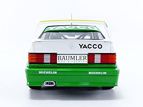 Solido Mercedes Benz EVO 2#10, DTM 1991, Conductor J. Lafitte, Escala 1:18, Blanco/Verde (421180200)