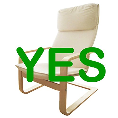 ¡Solo cubierta! ¡La silla no está incluida! El reemplazo de las fundas de la silla de algodón está hecho a medida para el sillón IKEA Pello. El color blanco
