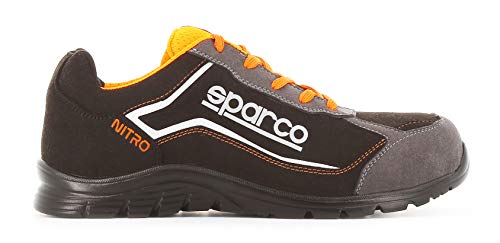Sparco S0752244NRGR - Zapatillas Nitro S3 Black/Gris talla 44 EU