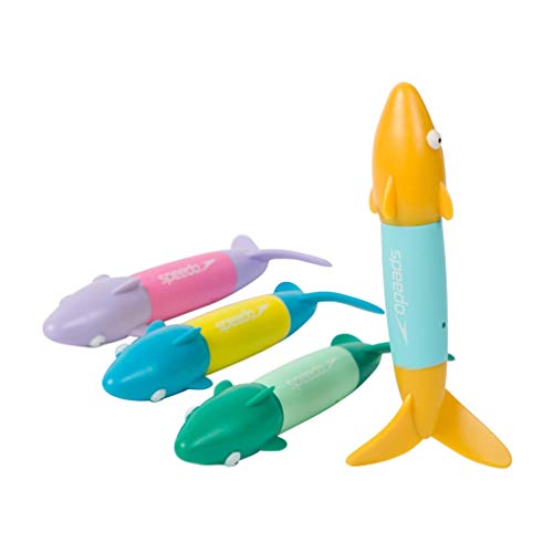 Speedo Spinning Dive Toys IU Material de Entrenamiento, Juventud Unisex, Multicolor (Galinda/Emerald/Turquoise/Orange), Talla Única
