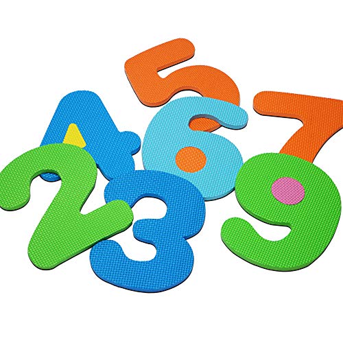 Spielwerk Alfombra Juego Puzzle Infantil 190x190cm Modelo 2021 36 Piezas Letras Números Suelo Goma Eva