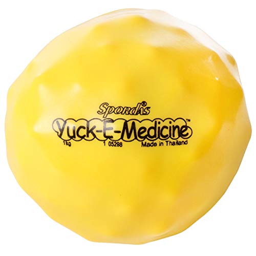 Spordas® Yuck de S de Medicine Ball, amarillo